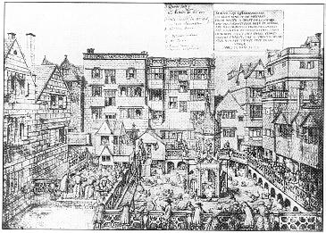 The Kings Bath circa 1690