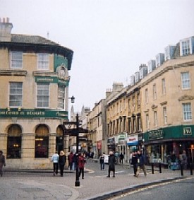  Roughly where the medieval West gate was, (picture taken 2000)